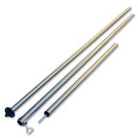 OUTDOOR Tarp-Stange -Zeltstange Teleskopstange Teleskop Aufstellstange verzinkt!