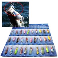 30X Wobbler Popper Crankbait Angeln Angelzubehör Köder Gummiköder Gummifische