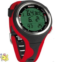 MARES SMART   DIVE COMPUTER  BLACK red  DE