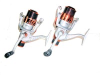 2 Balzer Spezi Karpfen Rollen mit 0,35 mm Schnur