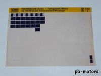 .Original Hercules Microfich Technische Daten für motorisierte Fahrzeuge 1/81
