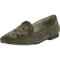 Slipper Best Connections Aus Microfaser 5 mm Absatz Lederfutter grün Gr. 39 NEU