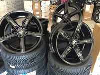 4 neue Alu Oxigin18 Concave 9x20, 5/112, ET28, black Mercedes CLS 219
