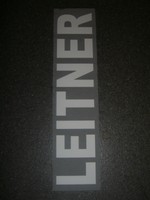 1x TSV 1860 München name Leitner Flock Beflockung für Trikot Spielertrikot