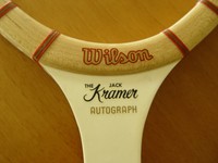Wilson JACK KRAMER Autograph Tennisschläger Holz Retro Kult