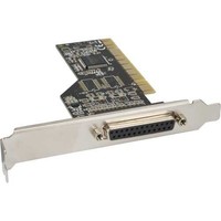 InLine® PCI SCHNITTSTELLENKARTE 1* LPT PARALLEL IEEE1284 FÜR DRUCKER/SCANNER NEU