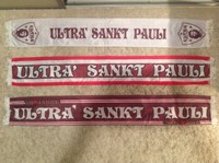 3 ultras seidenschals schals ULTRA'  SANKT PAULI - FC st.pauli Hamburg