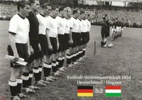 Fußball Weltmeister 1954 - DEUTSCHLAND + Das KULT Team + Finale + BigCard #159 +