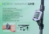 PULS-MESSER PULS-UHR BMI KALORIEN FETT-VERBRENNUNG BRUST-GURT NORDIC-WALKING-UHR