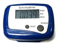 Schrittzähler Kilometer Zähler Walking Jogging Pedometer Kalorien-Messung LCD