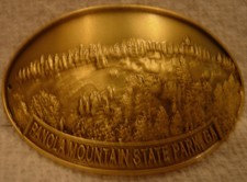 Panola Mountain Sp Ga new badge mount stocknagel hiking medallion G0297