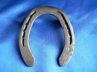 ORIGINAL altes Hufeisen GELAUFEN, Glücksbringer, Basteln, Pferd, reiten, Schmied
