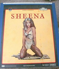 SHEENA - TANYA ROBERTS -  RARE! CED CAPACITANCE ELECTRONIC VIDEO DISK
