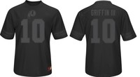 NFL Football Trikot/Jersey/Shirt REDSKINS Griffin III RG3 #10 black Hashmark