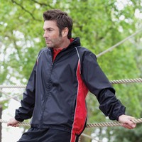 Finden & Hales Piped Showerproof Training Jacket
