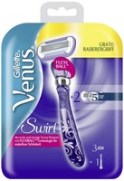 Gillette Frauen Venus Swirl Rasierer Damenrasierer 3 Klingen Rasur Haarenfernung