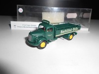 Brekina Spur H0 1:87: Mercedes-Benz LKW Pritsche Hochschul-Bräu, OVP
