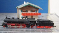 Märklin Z Dampflok BR18 441 DR + 1 Bauernhaus "Gebraucht"(049K)