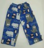 Just One Year Carters Boys Blue Winter Fleece Pajama Pants Bottoms 3T Penguins 