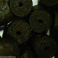 Klages Hailbut Hailbutt Pellets Carp Karpfen Waller Pellets 8-30mm 1kg schwarz