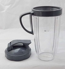 NutriBullet Tall Oversized Colossal 32oz Mug Cup w/ Flip-Top Lid Magic Bullet
