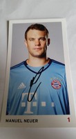 Manuel Neuer München 2015/2016 Autogrammkarte signiert #3795