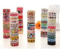 2016 10 Rollen Deco Tape - Motiv Deco Tape - Klebeband - Kawaii - Scrapbooking