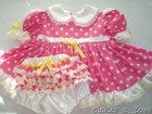 Adult Baby Sissy ~ Polka Dot Princess Dress Set ღஐƸ̵̡Ӝ̵̨̄Ʒஐღ Binkies_n_Bows