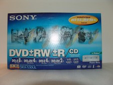 Sony  DRX 530UL,  DVD±RW drive - external - USB 2.0/IEEE 1394 (FireWire)