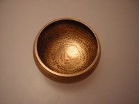 Gehämmerte klangschale  Singing Bowl Nepal 620gram(Gm33)