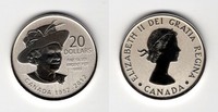 KANADA   20 Dollars 2012   Regierungsjubiläum   1/4 OZ.   Silber