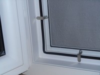 Fliegengitter- Fenster- Mücken- Insektenschutz- Alu- Weiss für Rolläden + Falz