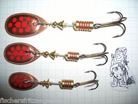 Original Mepps Spinner Aglia kupfer / rote Punkte  ab 1,77€/ Stück Sparpreis