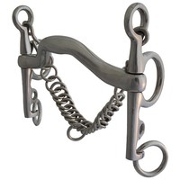 Reitgebiss C&B Anatomic Pelham mit Zungenfreiheit Edelstahl CBC16