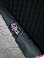 ESKADRON Generation Schabracke Dressur NEU schwarz pink