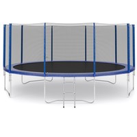 Trampolin Hop-Sport 2,44m - 4,90m Komplettset Gartentrampolin Netz und Leiter