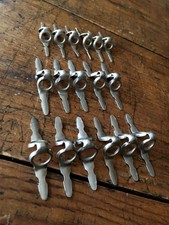 6 Vintage Rare Nos Sets of 3 Fishing Rod Pole Guides Eyes 18 Total