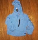 REI GIRLS LIGHT BLUE HOODED SPRING JACKET SIZE XS (4/5) EUC! NICE!!