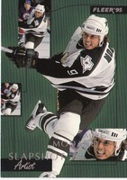 94-95 Fleer Slapshot Artists #6 Mike Modano