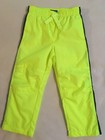 OshKosh Boys Neon Yellow Lined Athletic Track Pants - NWT - MSRP $28 - SZ 6