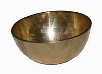 Kleine Massage Klangschale gegossen Meditation Esoterik Klangtherapie  MF12