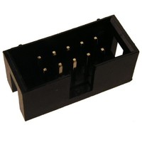 10 Wannenstiftleisten 2,54mm gerade 10polig Stiftleisten Pfostenverbinder 102797