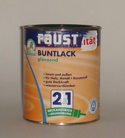 Faust 375 o. 750 ml glänzend o. seidenmatt Bunt Lack versch. Farben 7,44-6,65€/L