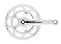 Campagnolo Veloce 10s Kurbelgarnitur 53/39 silber 172,5mm