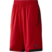 adidas Mens All World Knee Length Shorts - Red - (G76529) rrp£30