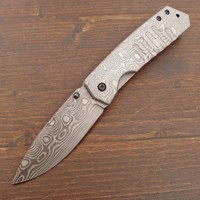 HERBERTZ Damast-Optik  Einhandmesser - Taschenmesser - Klappmesser -  208413