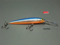 Rapala Deep Down Husky Jerk 10cm DHJ10 - Silver Blue