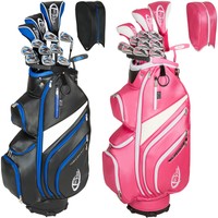Golf Set Golfschläger Komplettset Graphit mit 13 Schläger und Tasche Bag