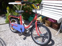 Puky Kinderfahrrad 16 Zoll in Rot