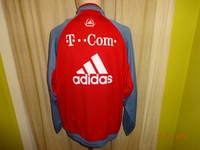 FC Bayern München Adidas Spieler Freizeit- Trainingsanzug Jacke 2005/06 Gr.M TOP